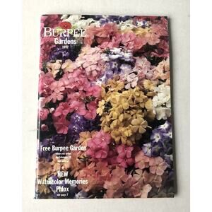 Vintage 1997 Burpee Gardens Catalog Flowers Seeds Vegetables Tools Phlox Tomato